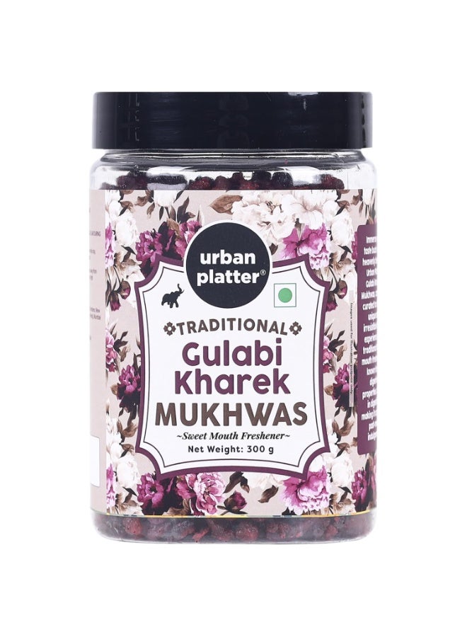 Urban Platter Traditional Gulabi Kharek Mukhwas 300g - Image 1